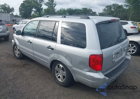 2004 Honda Pilot Ex-L from USA, damaged, VIN 2HKYF18534H620535